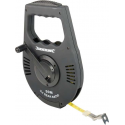 Silverline Landmeter - Meetlint met Oprolmechanisme - 50 meter