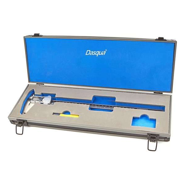 Dasqua IP54 - 300 mm Digitale Schuifmaat met RVS Behuizing Dasqua IP54 - 300 mm Digitale Schuifmaat met RVS Behuizing