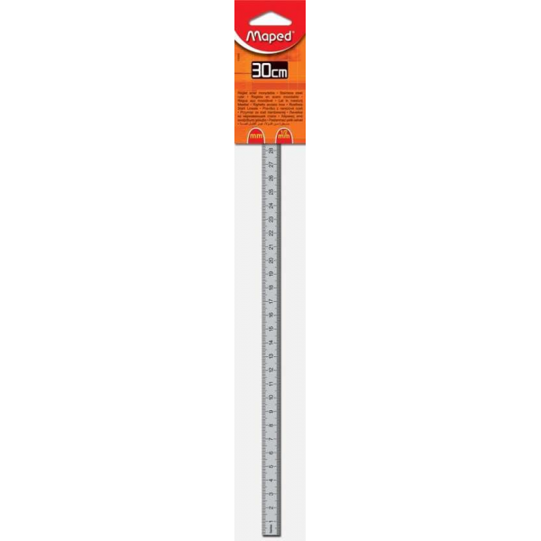 20x Maped liniaal uit roestvrij staal 30cm 20x Maped liniaal uit roestvrij staal 30cm
