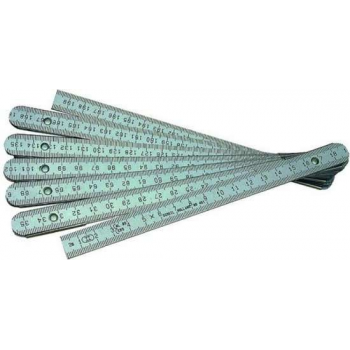 Schuil Duimstokken - 2m M/M Aluminium
