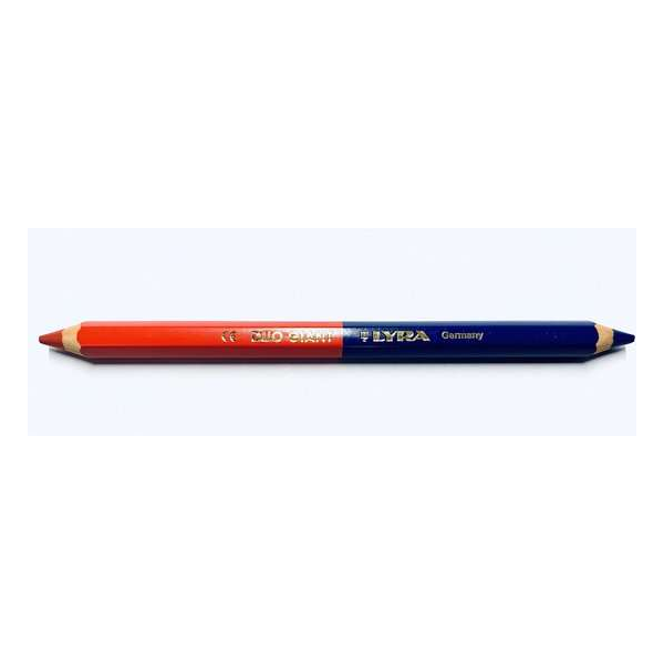 Lyra timmermanspotlood blauw/rood 2.5mm - 72 stuks Lyra timmermanspotlood blauw/rood 2.5mm - 72 stuks