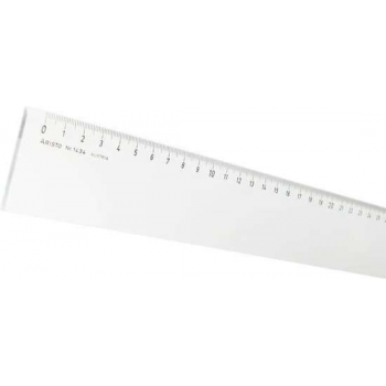Liniaal - 40 cm - Transparant