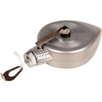 Silverline Metalen Schietlood - Slaglijnmolen - 30 Meter Koord