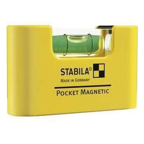 Stabila POCKET MAGNETIC 17774 Mini-waterpas 7 cm 1 mm/m Stabila POCKET MAGNETIC 17774 Mini-waterpas 7 cm 1 mm/m