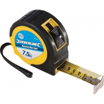 Silverline 633464 Measure Max Rolmaat - 7,5m x 25mm