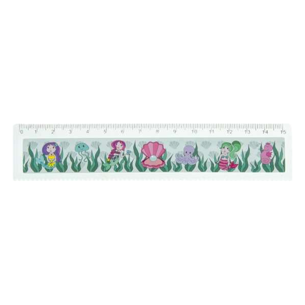 liniaal zeemeermin meisjes 15 cm blauw liniaal zeemeermin meisjes 15 cm blauw