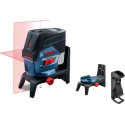 Bosch GCL 2-50 C SOLO 12V Li-Ion accu Kruislijn-/puntlaser body in L-Boxx - rood - 20m