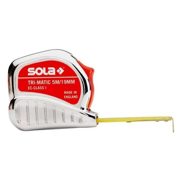 Sola Tri-Matic TM 8 m Rolmaat - 8m x 25mm Sola Tri-Matic TM 8 m Rolmaat - 8m x 25mm