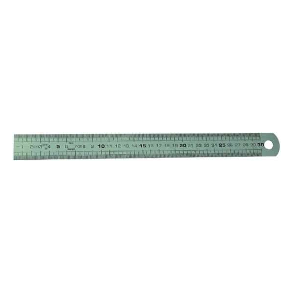 MIB Maatlat - 500 x 30 x 1 mm-1/2 mm MIB Maatlat - 500 x 30 x 1 mm-1/2 mm