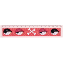 liniaal piraten jongens 15 cm rood