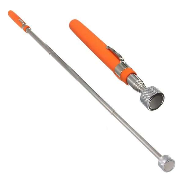 Telescopische magneet - 13 tot 64cm - Oranje Telescopische magneet - 13 tot 64cm - Oranje