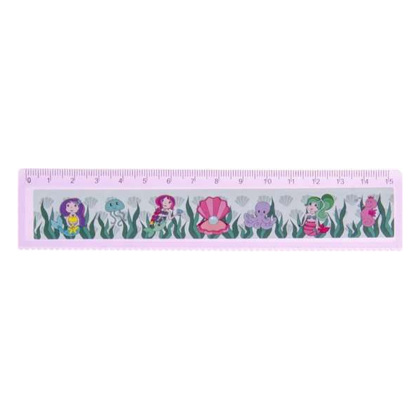 liniaal zeemeermin meisjes 15 cm paars liniaal zeemeermin meisjes 15 cm paars