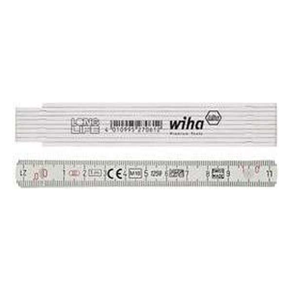 Wiha Longlife 27062 Duimstok 1 m Polyamide Wiha Longlife 27062 Duimstok 1 m Polyamide