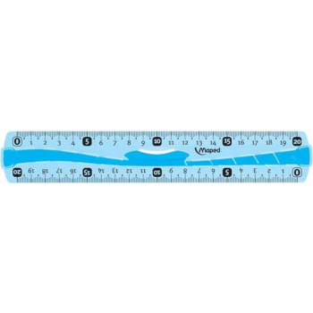 40x Maped decimeter liniaal Flex dubbele decimeter, 20cm