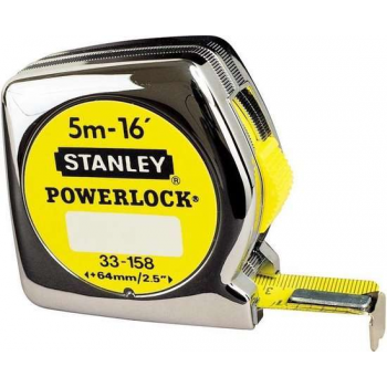 Stanley Rolbandmaat Powerlock 5m/16' - 19mm