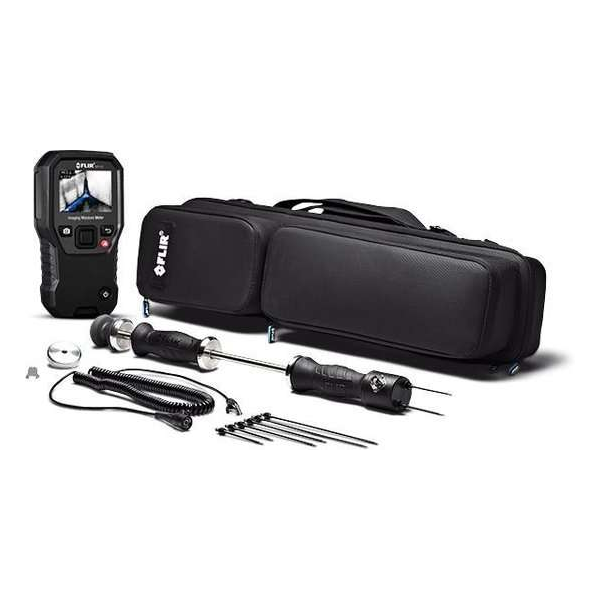 FLIR MR160-KIT5: FLIR Imaging-vochtmeter Pro Kit - Bevat: MR160 met MR08-sonde FLIR MR160-KIT5: FLIR Imaging-vochtmeter Pro Kit - Bevat: MR160 met MR08-sonde