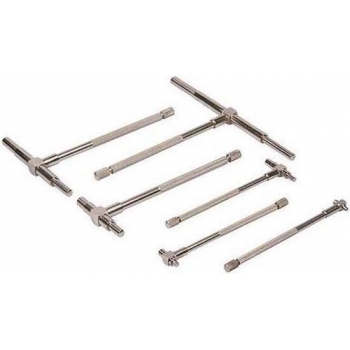 Silverline Telescopische meter Set 8 t/m 150 mm. - 6 Delig