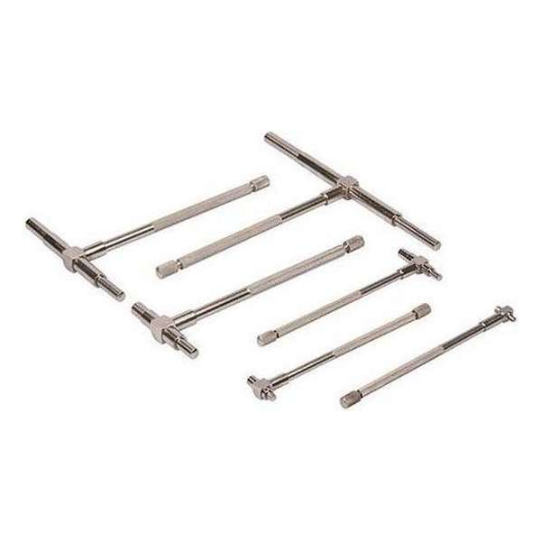 Silverline Telescopische meter Set 8 t/m 150 mm. - 6 Delig Silverline Telescopische meter Set 8 t/m 150 mm. - 6 Delig