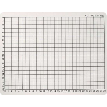 Snijmat. afm 22x30 cm. dikte 3 mm. 1 stuk