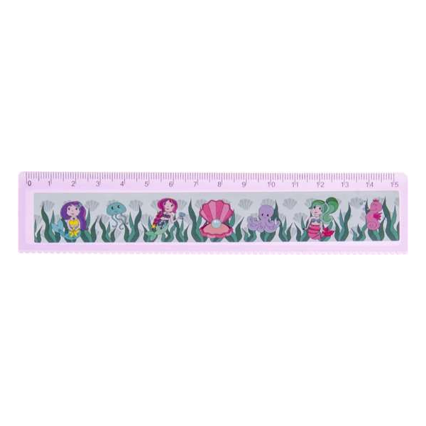 Lg-imports Liniaal Zeemeermin Meisjes 15 Cm Paars Lg-imports Liniaal Zeemeermin Meisjes 15 Cm Paars