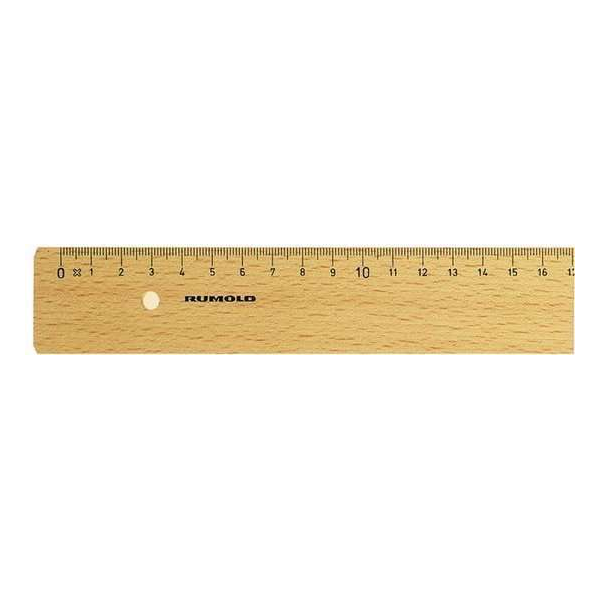 RUMOLD Liniaal - hout 40 cm RUMOLD Liniaal - hout 40 cm