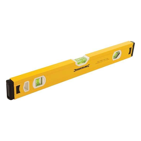 Silverline Waterpas met 3 libellen van 45, 90 en 180 Graden - 450 mm. Silverline Waterpas met 3 libellen van 45, 90 en 180 Graden - 450 mm.