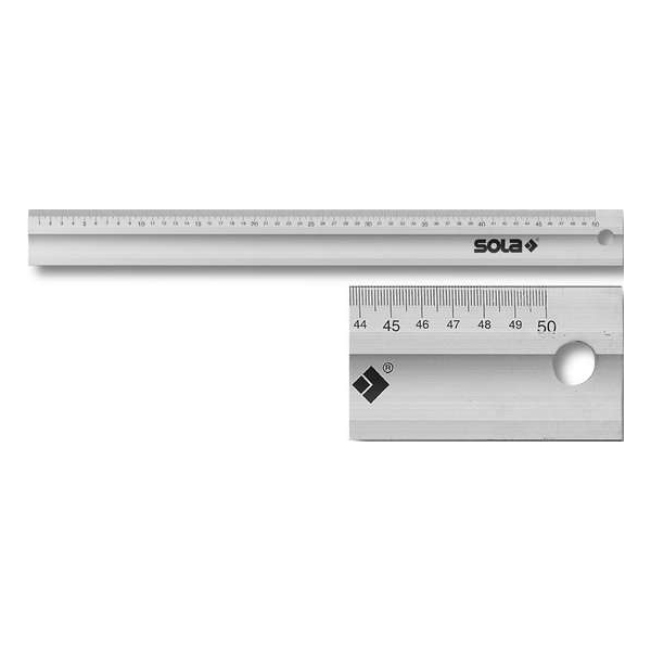 Sola Werkplaatslineaal LAB300 ALU 300x50x5 mm. Sola Werkplaatslineaal LAB300 ALU 300x50x5 mm.