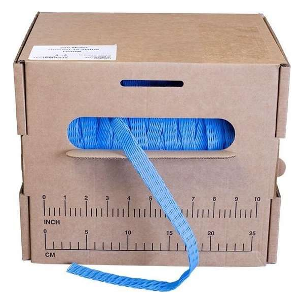 Buisnet - Netkous - rekbereik 15 tot 25mm - Volle Dispenser doos 200m (Blauw) Buisnet - Netkous - rekbereik 15 tot 25mm - Volle Dispenser doos 200m (Blauw)
