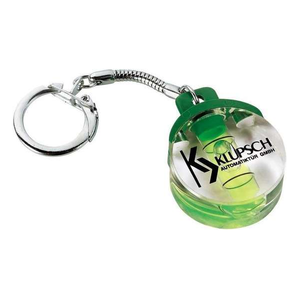 SOLA Waterpas sleutelhanger libel groen WA32 Libelvorm 32mm SOLA Waterpas sleutelhanger libel groen WA32 Libelvorm 32mm