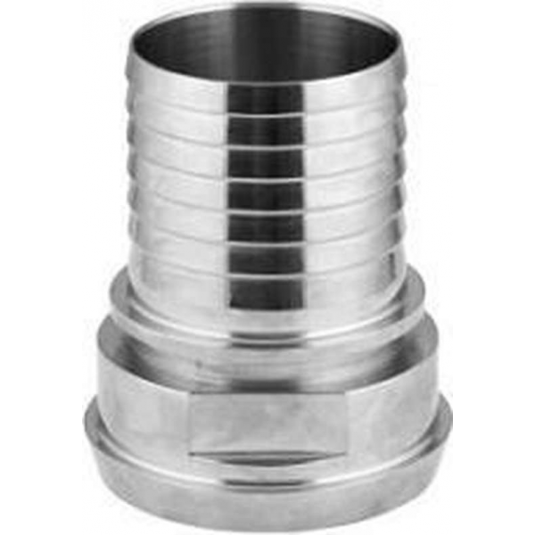 Slangpuntstuk DIN 11851 - DN 32 - 32mm - Zuivelkoppeling - RVS 316 Slangpuntstuk DIN 11851 - DN 32 - 32mm - Zuivelkoppeling - RVS 316