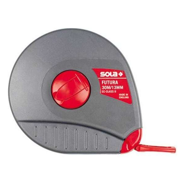 Meting van de landmeter FT30 , 30 meter van Sola fiberglas Meting van de landmeter FT30 , 30 meter van Sola fiberglas