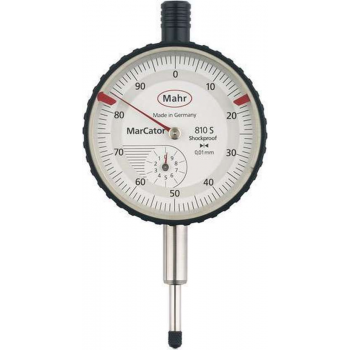 Meetklok 0-10mm stootv. MAHR
