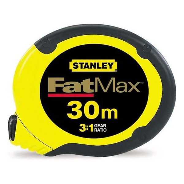 STANLEY FatMax - Landmeter 20m - 9.5mm gesloten kast STANLEY FatMax - Landmeter 20m - 9.5mm gesloten kast