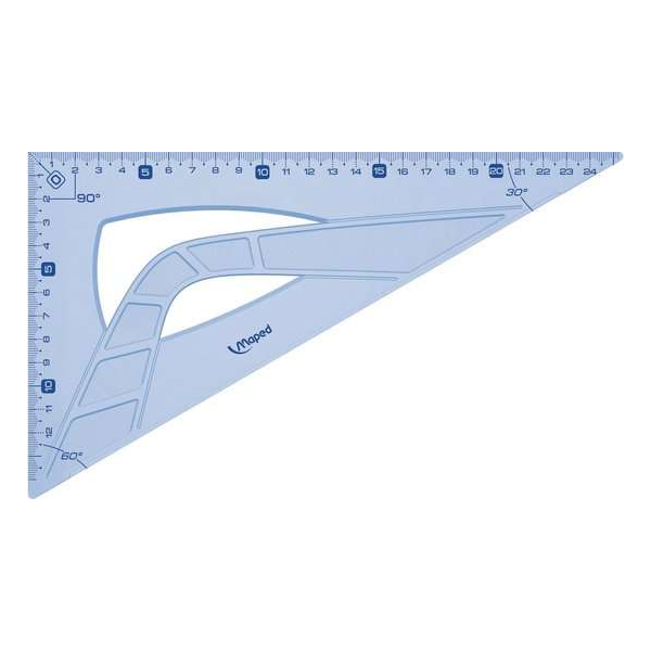 34x Maped winkelhaak Geometric 26cm, 60° 34x Maped winkelhaak Geometric 26cm, 60°
