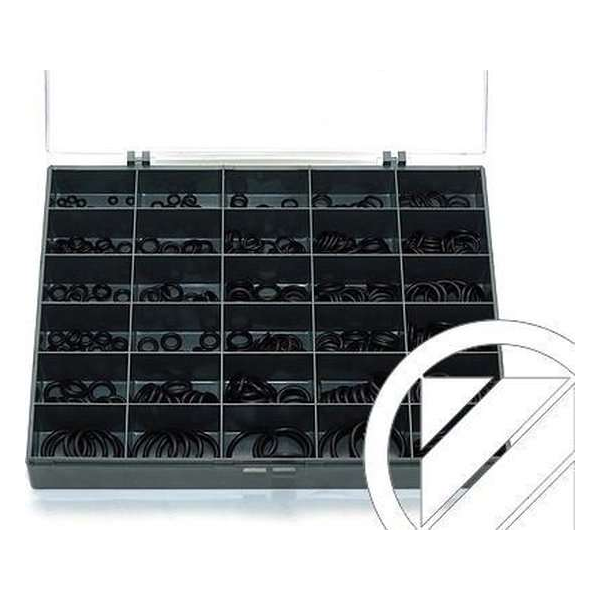 O-Ring Assortiment doos C EPDM 70 O-Ring Assortiment doos C EPDM 70
