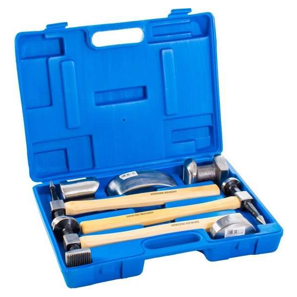 BGS Uitdeukset - 7-delig - Voor auto`s - Kunststof cassette/koffer BGS Uitdeukset - 7-delig - Voor auto`s - Kunststof cassette/koffer