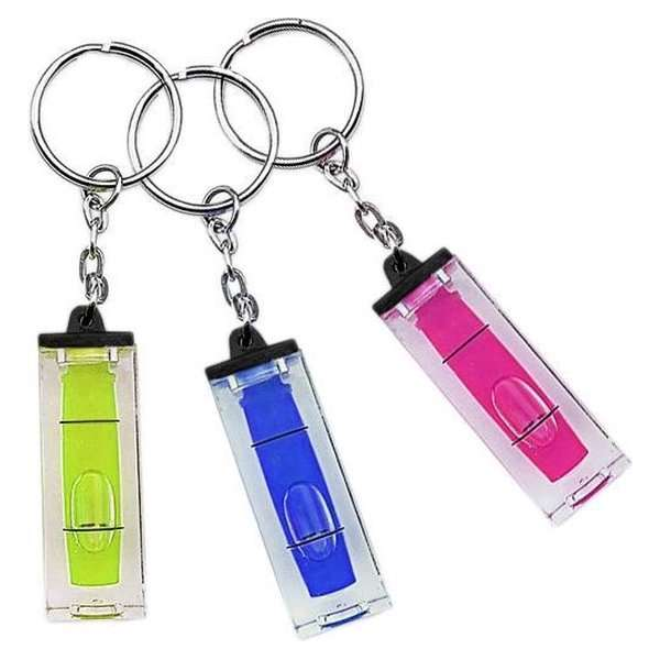 Set van 20 sleutelhangers met waterpas (paars) Set van 20 sleutelhangers met waterpas (paars)