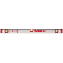 SOLA Alu-waterpas I-profiel ID60 60cm 3 libellen 1,00mm/m 1 lib. 360gr