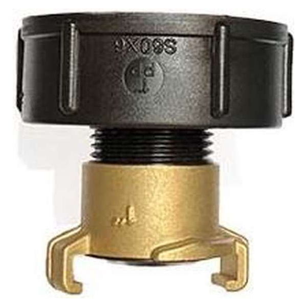 IBC Adapter naar Geka koppeling - S60 IBC Adapter naar Geka koppeling - S60