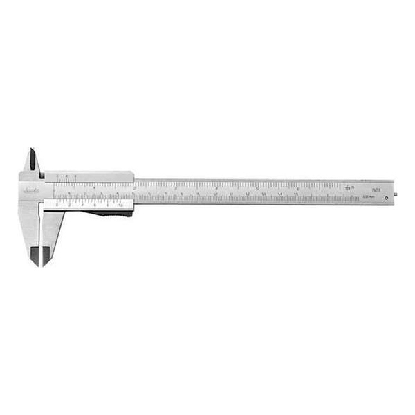 Scala schuifmaat - 150 mm - RVS - matverchroomd Scala schuifmaat - 150 mm - RVS - matverchroomd