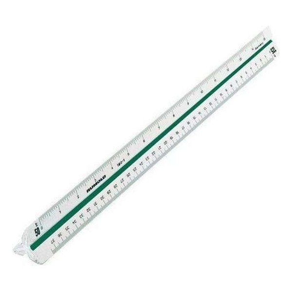 Rumold Schaalstok 3-kantig 150/30 DIN 30cm Rumold Schaalstok 3-kantig 150/30 DIN 30cm