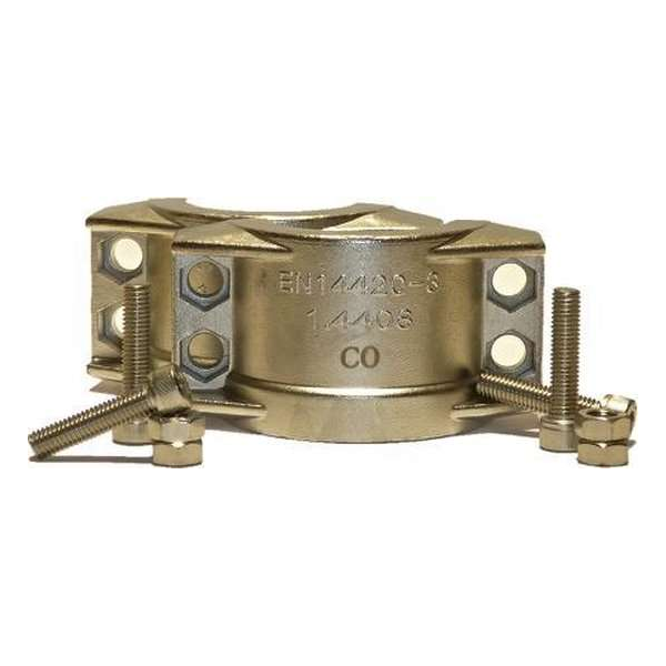 Klemschaal RVS 63mm x 6mm Klemschaal RVS 63mm x 6mm