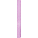 liniaal 30 cm roze