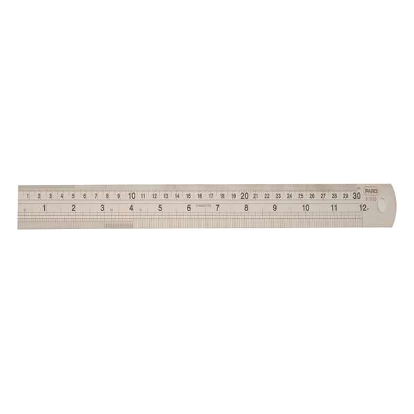 Huvema RVS rechte liniaal PA61830 Huvema RVS rechte liniaal PA61830