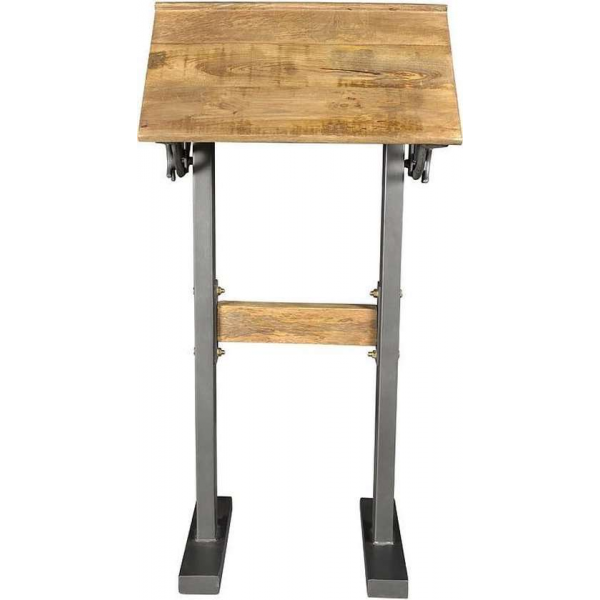 By Kohler Brochure standaard bruin/zilver hout metaal (109164) By Kohler Brochure standaard bruin/zilver hout metaal (109164)