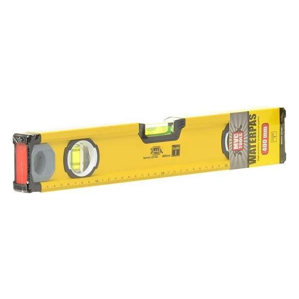 MVC Tools Aluminium Waterpas met 3 Libellen en Magneet - Lengte 40 cm. MVC Tools Aluminium Waterpas met 3 Libellen en Magneet - Lengte 40 cm.