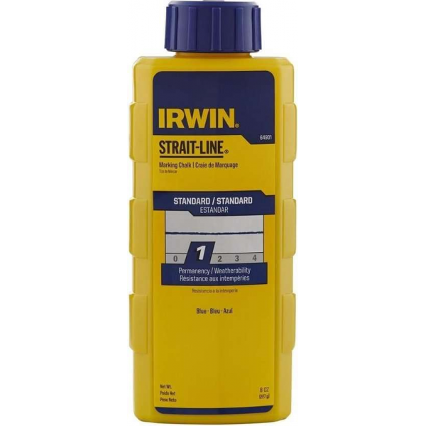 Irwin slaglijnkalk blauw flacon 227 gr - IR64901 Irwin slaglijnkalk blauw flacon 227 gr - IR64901