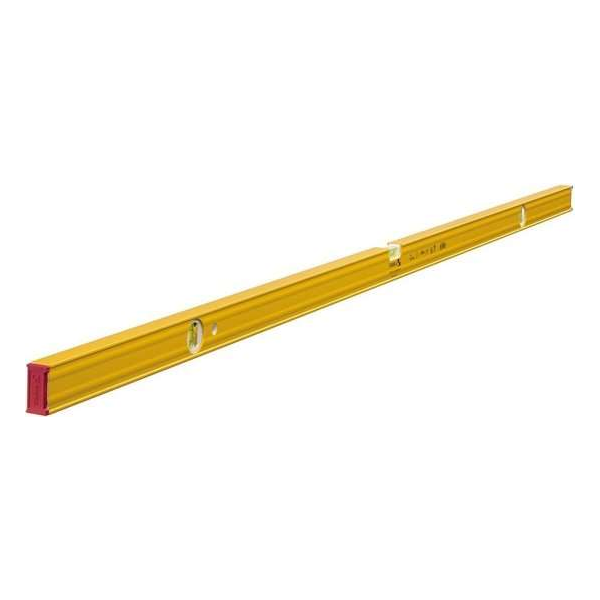 80 AS-2 Waterpas met versterkt profiel en zware eindkappen 180cm en dubbele verticale libel 80 AS-2 Waterpas met versterkt profiel en zware eindkappen 180cm en dubbele verticale libel