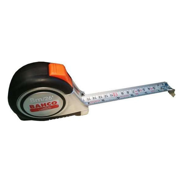 BAHCO Rolmaat combi metrisch 8 meter / imperial 26 feet BAHCO Rolmaat combi metrisch 8 meter / imperial 26 feet
