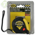 Rolmaat, Rolbandmaat, Rubber, 3 meter, Benson meetband